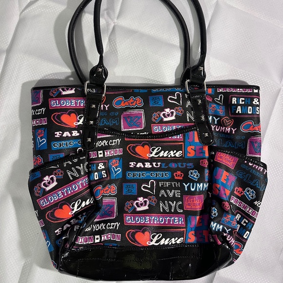 Kathy Van Zeeland Jet-Set Purse/Tote - Picture 2 of 8